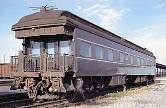 NYC 3 private railcar when Adlai Stevenson chartered it for presidential campaign